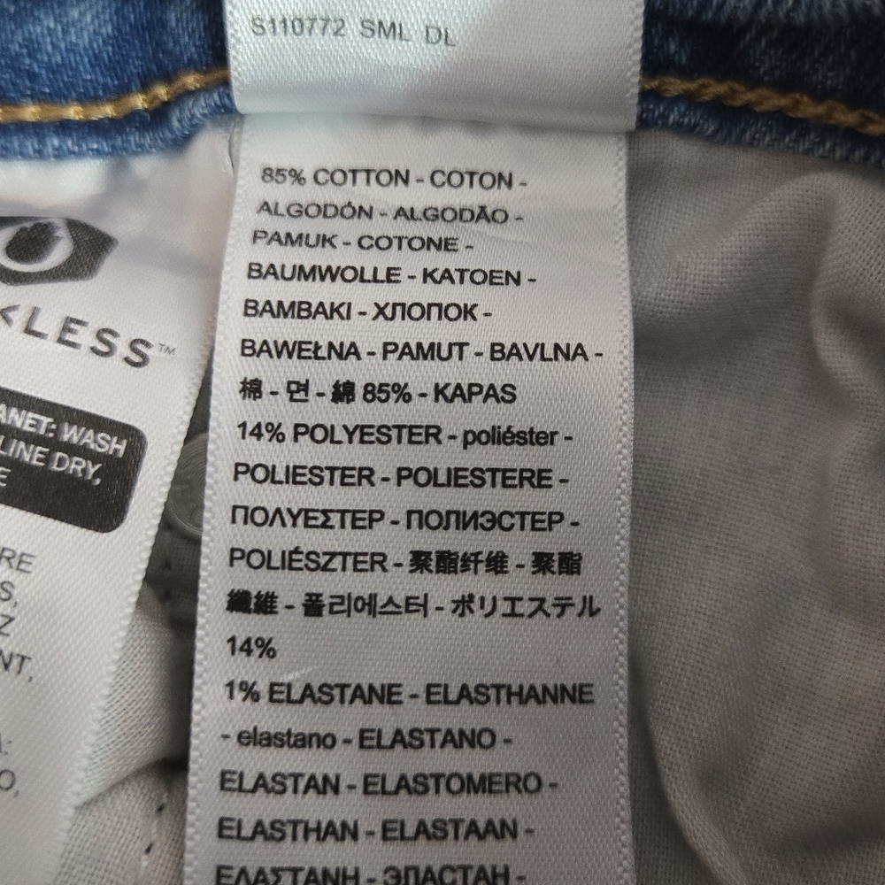 Levi's Ribcage Straight Ankle Jean Women's Size 29 High Rise Button Fly 27" L - Picture 14 of 16